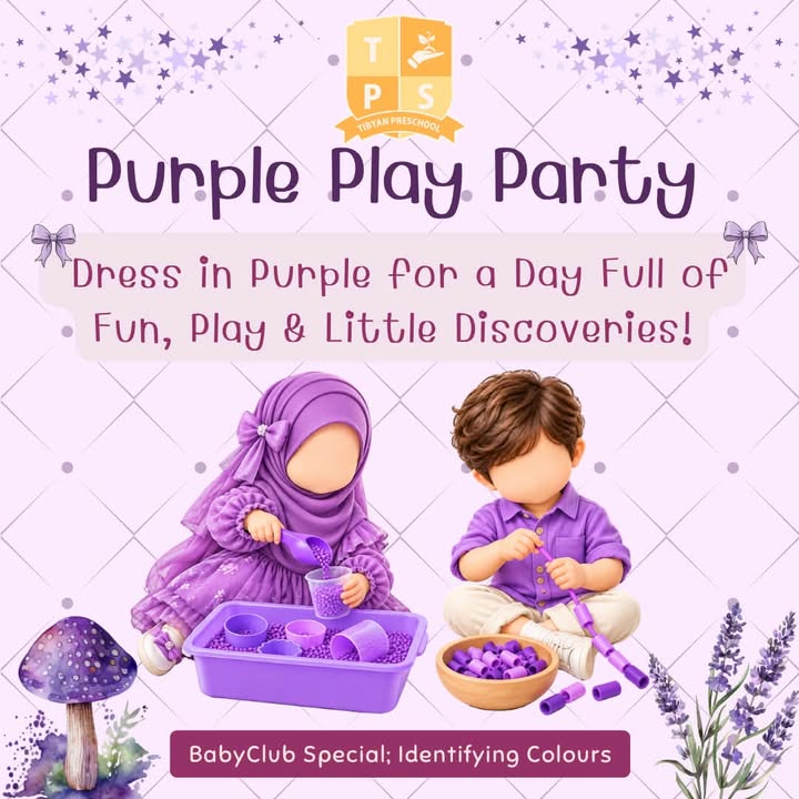 Little learners celebrate Purple Day with colorful discoveries and tasty treats