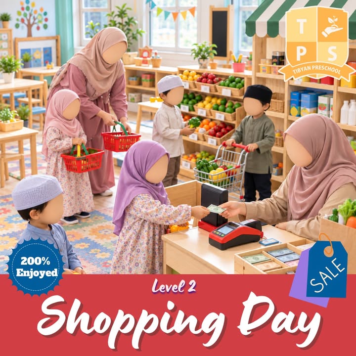 Little learners discover money and choices through hands-on shopping experience
