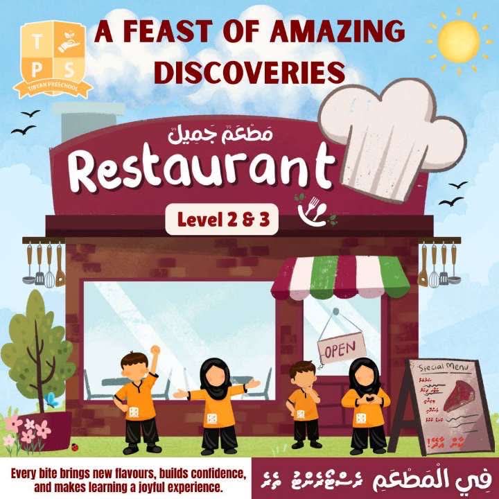 Little learners explore Arabic and Dhivehi through restaurant buffet adventure