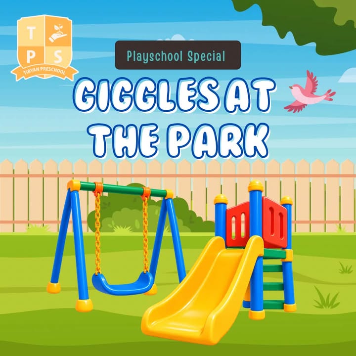 Little ones create joyful memories swinging together at the park