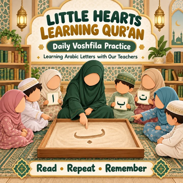 Young students master Quran learning through daily guided practice and support